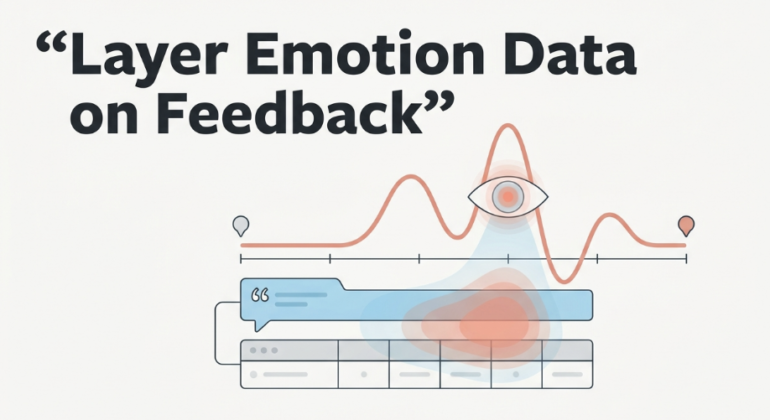 Beyond "What They Said": How to Layer Emotion AI Data onto Self-Reported Feedback